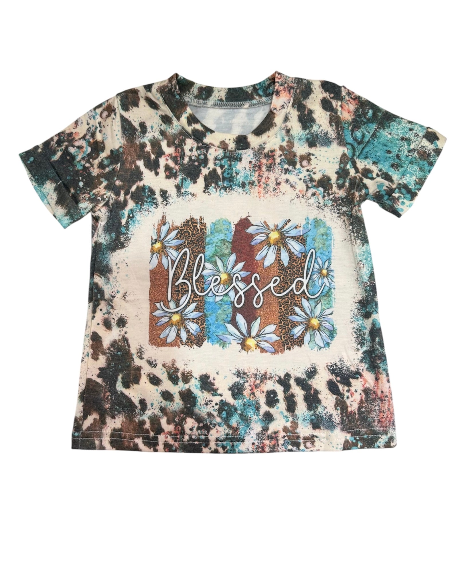 Blessed Leopard Print Top